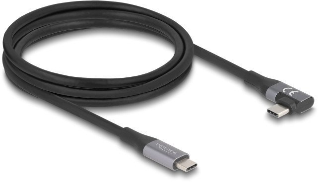 DeLOCK 81132, 2 m, USB C, USB C, 20 Gbit/s, Black