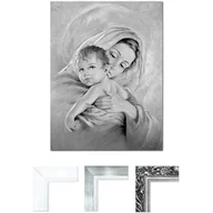 Ikony i obrazy sakralne - Obraz Matka Boża z Dzieciątkiem Jezus - miniaturka - grafika 1