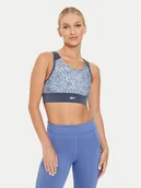 Biustonosze - Reebok Biustonosz top Running AOP 100076052 Szary Regular Fit - miniaturka - grafika 1