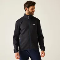 Bluzy sportowe męskie - Regatta Polar męski rozsuwany Newhill Niebieski, Rozmiar: XL - miniaturka - grafika 1