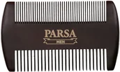 Kosmetyki i akcesoria do pielęgnacji brody - Parsa Beauty Men Beard Comb - grzebień do brody i wąsów - miniaturka - grafika 1