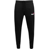 Dresy męskie - PUMA SPODNIE DRESOWE MĘSKIE ESS+ 2 COL LOGO PANTS CZARNE r.XL - miniaturka - grafika 1