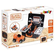 Mały majsterkowicz - Smoby Black+Decker Walizka z narzędziami - miniaturka - grafika 1