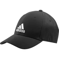Czapki damskie - Czapka z daszkiem damska adidas Baseball Lightweight Embroidered Logo OSFW czarna GM4509 - miniaturka - grafika 1