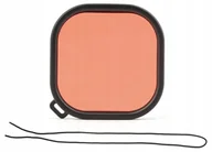 Akcesoria do kamer sportowych - FILTR CZERWONY KORYGUJĄCY PODWODNY GoPro HERO 8 9 10 - miniaturka - grafika 1