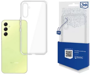 Etui plecki 3MK Armor Case do Samsung A34 5G A346 Clear (5903108514538) - Etui i futerały do telefonów - miniaturka - grafika 1