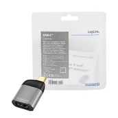 Adaptery i przejściówki - LogiLink USB 3.2 USB-C M - Displayport F 8K CUA0204 - miniaturka - grafika 1
