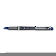 Długopisy - Pentel Długopis rolkowy Energel Plus 1,0 mm z beczką z efektem metalicznym - niebieski - miniaturka - grafika 1