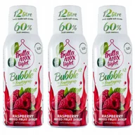 Syropy i koncentraty owocowe - Zestaw 3 koncentratów do Saturatora FruttaMax Malina Light bez Cukru , 3x 500 ml - miniaturka - grafika 1