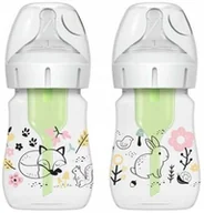 Butelki dla niemowląt - Dr Browns Butelka Options+ Szeroka 150ml 2szt - miniaturka - grafika 1