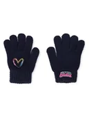 Rękawiczki dla dzieci - Billieblush Rękawiczki w kolorze granatowym - miniaturka - grafika 1