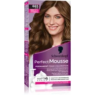 Farby do włosów i szampony koloryzujące - Schwarzkopf Perfect Mousse trwała farba do włosów odcień 665 Choco Toffee 1 szt. - miniaturka - grafika 1