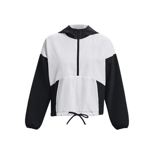 Damska Kurtka UNDER ARMOUR WOVEN GRAPHIC JACKET 1377550-001 – Czarny - Kurtki damskie - miniaturka - grafika 1