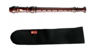 Instrumenty dęte - Flet prosty - sopran Mat Max FRYDERYK Renesansowy + pokrowiec czarny - miniaturka - grafika 1