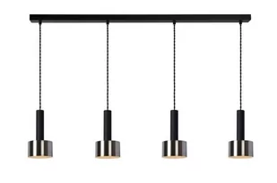 Lucide TEUN Czarna 4xE27 Lampa wisząca 45471/04/30 45471/04/30 - Lampy sufitowe - miniaturka - grafika 1