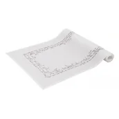 Obrusy i serwetki - Bieżnik MY HOME Silver Garden 95703 40 x 150 cm Biały - miniaturka - grafika 1