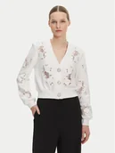 Swetry damskie - Guess Kardigan W5GQ11 KCWY1 Biały Regular Fit - miniaturka - grafika 1