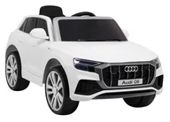 Pojazdy elektryczne dla dzieci - NoName Pojazd Audi Q8 LIFT Biały PA.JJ2066.BIA - miniaturka - grafika 1