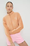Bluzy damskie - Roxy bluza damska kolor beżowy gładka - miniaturka - grafika 1