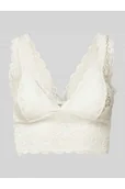 Biustonosze - Biustonosz typu bralette z obszyciem z koronki model CHLOE - Only - miniaturka - grafika 1