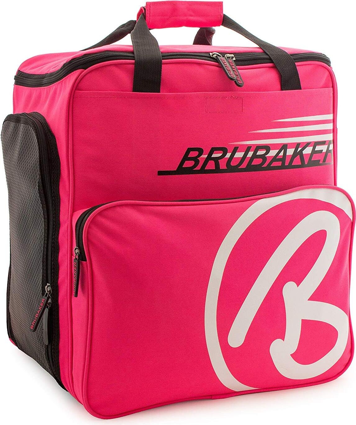 BRUBAKER torba na buty narciarskie torba na kask plecak na buty narciarskie Super Champion Pink White