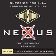 Inne akcesoria muzyczne - Rotosound Roto NXA10 6 strun akust [10-50] brąz fosforowy - miniaturka - grafika 1