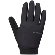 Rękawiczki rowerowe - Rękawiczki rowerowe SHIMANO Explorer FF ( L) Czarny - miniaturka - grafika 1