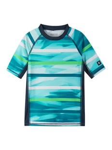 Reima Koszulka do pływania Joonia 5200149E Zielony - Stroje kąpielowe dla dziewczynek - miniaturka - grafika 1