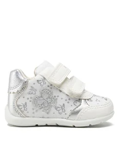 Geox Sneakersy B Elthan G. A B251QA 0AW54 C0007 Biały - Buty dla dziewczynek - miniaturka - grafika 1