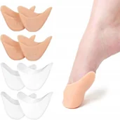 Karuzele dla niemowląt - OCHRANIACZE NA PALCE NAKŁADKI NA PALCE STÓP ŻELOWE NAKŁADKI KOREKTOR 4 PARY - miniaturka - grafika 1