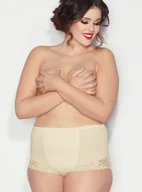 Majtki damskie - Mitex Figi Wyszczuplające - Ela Beżowe - 4xl - miniaturka - grafika 1
