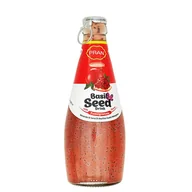 Soki i napoje niegazowane - Napój owocowy smak granatu z nasionami bazylii Pran 290ml - miniaturka - grafika 1