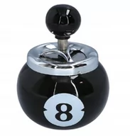 Pozostałe akcesoria barmańskie - Popielniczka W Kształcie Bili Nr 8 Do Bilarda/ Gentelo - miniaturka - grafika 1