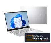 Laptopy - ASUS VivoBook Pro 15 K6502VU i9-13900H/24GB/1TB/RTX4050/W11 OLED srebrny 36M - miniaturka - grafika 1