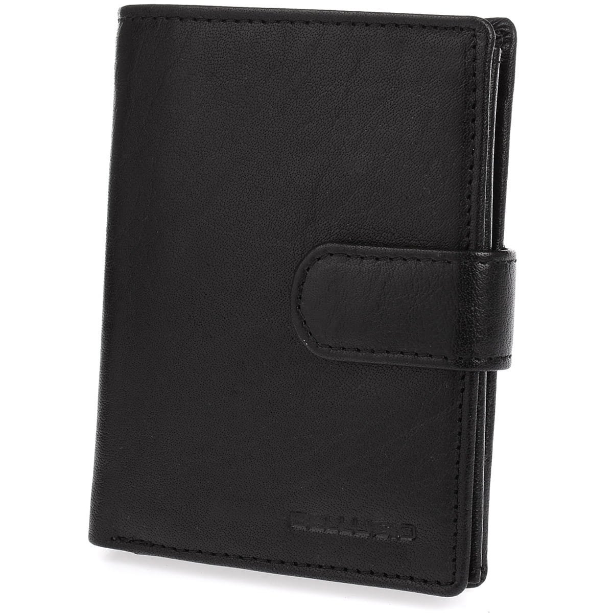 Portfel męski skórzany Bellugio czarny