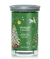 Świece - Yankee Candle Shimmering Christmas Tree Signature Large Tumbler Świeca zapachowa 567 g - miniaturka - grafika 1