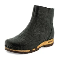Botki damskie - Woody Damskie botki Olga, siyah Kroko, 38 EU, siyah kroko, 38 EU - miniaturka - grafika 1