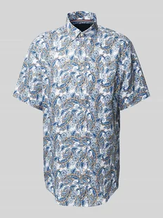 Koszula casualowa z listwą guzikową - Koszule męskie Koszula casualowa z listwą guzikową - Koszule męskie - miniaturka - grafika 1