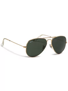 Okulary przeciwsłoneczne - Aviator Ray-Ban Okulary przeciwsłoneczne Classic 0RB3025 L0205 Złoty - grafika 1