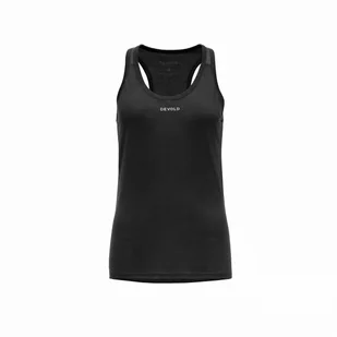 Damski podkoszulek Devold Running Merino 130 Tank Wmn Rozmiar: M / Kolor: czarny - Koszulki sportowe damskie - miniaturka - grafika 1