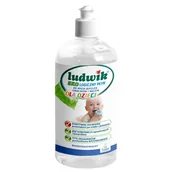 Płyny do naczyń - Ludwik Płyn do mycia smoczków, butelek i naczyń dla dzieci 475 ml - miniaturka - grafika 1