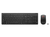 Zestawy myszka + klawiatura - Lenovo 4X31R64467 Uniwersalne RF Wireless Niemiecki Czarny 4X31R64467 - miniaturka - grafika 1