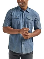 Koszule męskie - Wrangler Authentics Męska koszula Button-Down - miniaturka - grafika 1