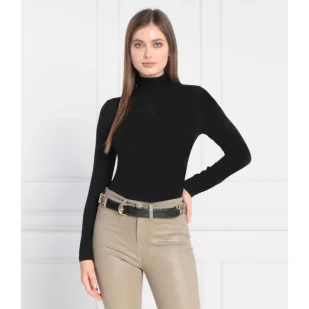 Pinko Golf | Regular Fit | z dodatkiem kaszmiru - Bluzki damskie - miniaturka - grafika 1