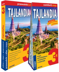 Tajlandia 3w1. Przewodnik + atlas + mapa - Przewodniki - miniaturka - grafika 1