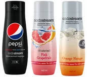 Syropy i koncentraty owocowe - Syrop koncentrat 0 zero kalorii Sodastream Pepsi - miniaturka - grafika 1