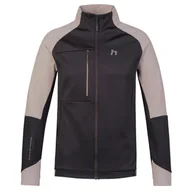 Bluzy sportowe męskie - Męska bluza Hannah Tariq Ii Rozmiar: L / Kolor: szary - miniaturka - grafika 1