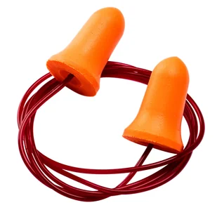 PORTWEST EP09 ZATYCZKI DO USZU ZE SZNURKIEM BELL COMFORT PU - 200 PAR; POMARAŃCZOWY - Akcesoria BHP - miniaturka - grafika 1