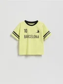 Bluzki dla niemowląt - Reserved - T-shirt z nadrukiem - jasnozielony - miniaturka - grafika 1