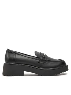 Aldo Loafersy Grundgens 13804483 Czarny - Półbuty damskie - miniaturka - grafika 1